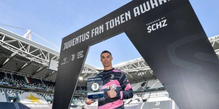 Ronaldo Receives 770 $JUV Tokens – The First Player Ever To Be Rewarded