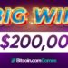 Winner Cashes Out A$200,000 From Bitcoin.com Games