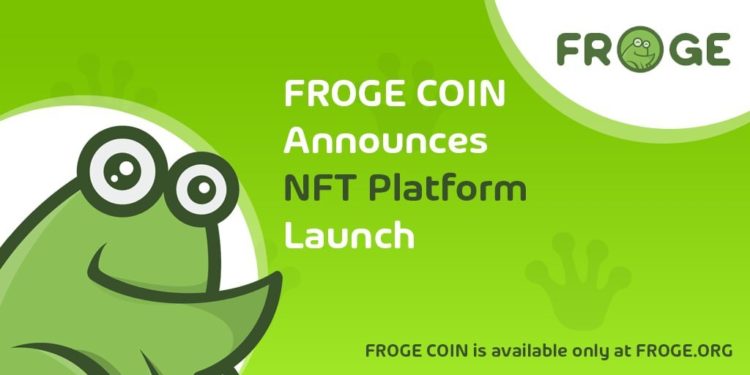 FROGE COIN Announces NFT Platform Launch