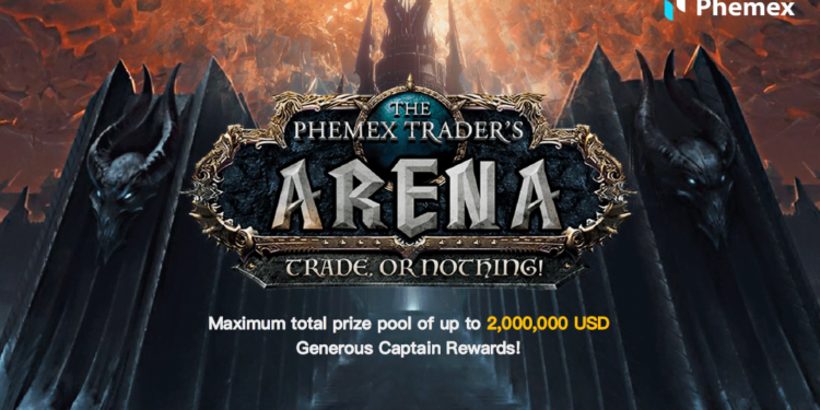 Fastest Crypto Trading Platform Announces Phemex Trader’s Arena Contest with $2 Million Prize Pool