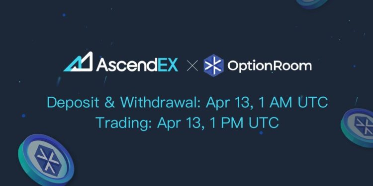OptionRoom Listing on AscendEX