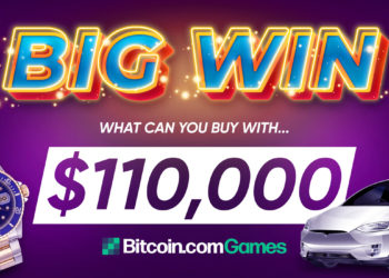 Big Winner Cashes Out $110,000 On Bitcoin.com Games
