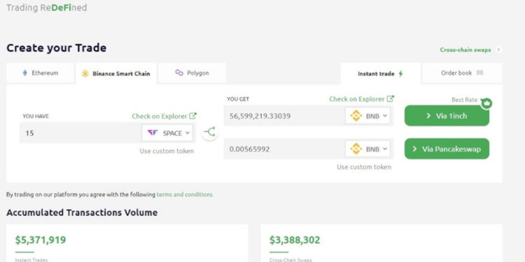 Farm.space (SPACE) is Now Available on Rubic Platform