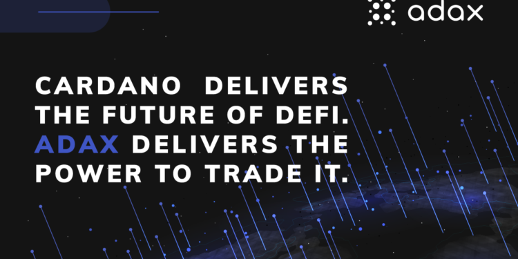 ADAX, State-of-the-Art Decentralized Exchange Protocol on Cardano!