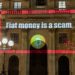 Unmasking the London Bitcoin Projectionist Covering City with BTC Slogans