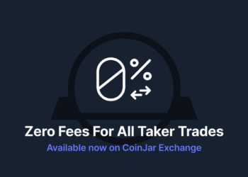 CoinJar Exchange Launches 0% Fees On All “taker” Trades