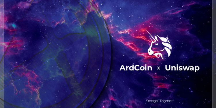 ArdCoin (ARDX) is Now Available on UniSwap