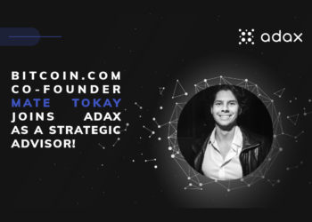 ADAX Appoints Mate Tokay, Co-founder of Bitcoin.com, as Strategic Advisor
