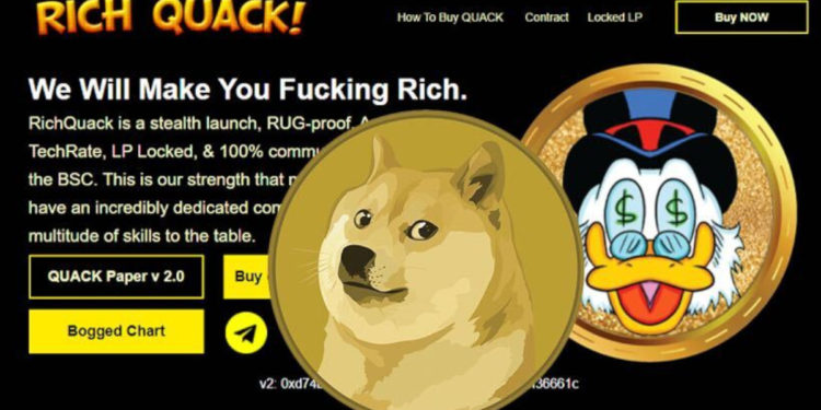 DOGE Competitor, Richquack.com, From $16,186 to $4,436,249 Less Than 1 Week!