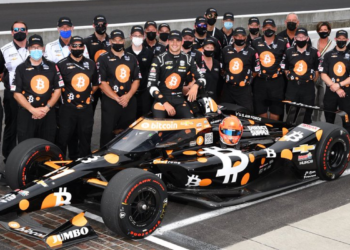 Top 10 Finish For The Bitcoin Car At Indy 500