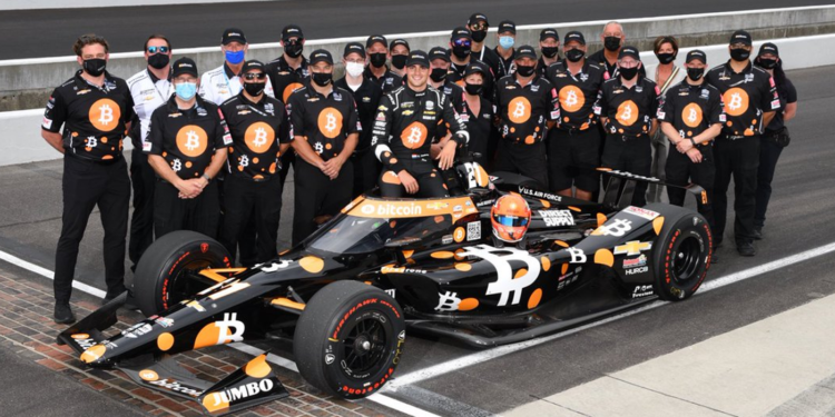 Top 10 Finish For The Bitcoin Car At Indy 500