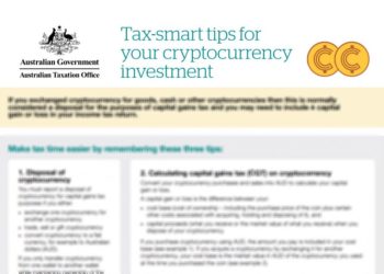 The ATO Publish Crypto Tax Tips Sheet 2021