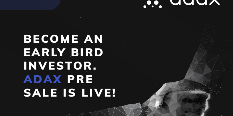 Private Sale of Cardano Decentralized Exchange (ADAX) Extended 10th June!