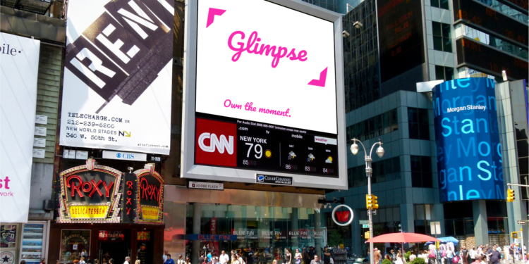 Limited Edition NFT by Glimpse You Can Get by Scanning QR Code