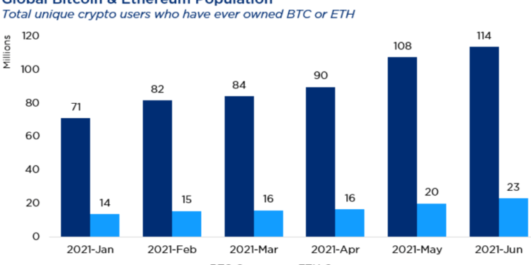 Estimated Number of Crypto Users Reaches 221M, Spurred by Altcoins