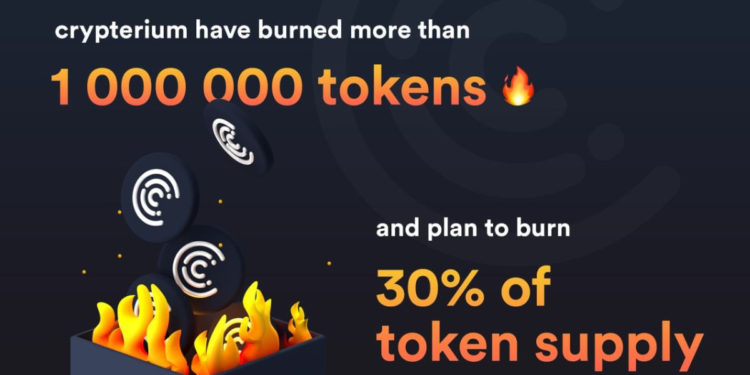 One Of The Largest Crypto Banks Burns 1M CRPT Tokens