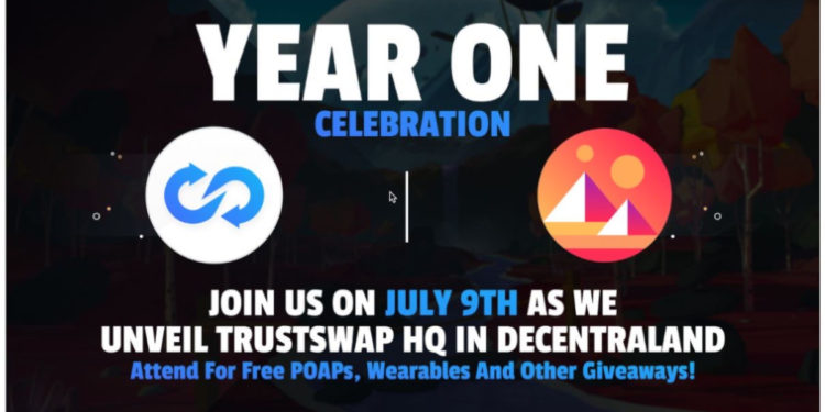 TrustSwap First Anniversary and Road to Decentraland
