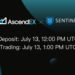 AscendEX Lists Sentinel Token (DVPN)