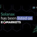 Solanax is Listed on Exmarkets