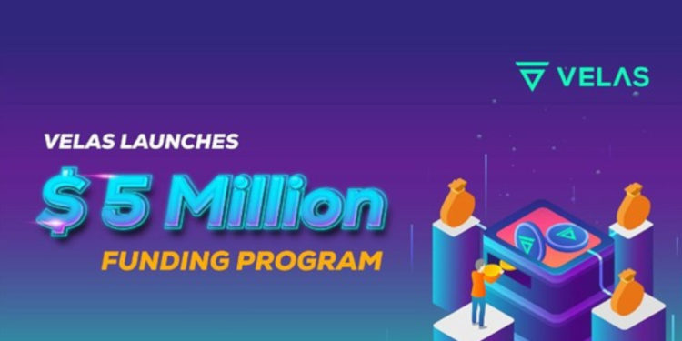 Velas Launches 5 Million USD Funding Program