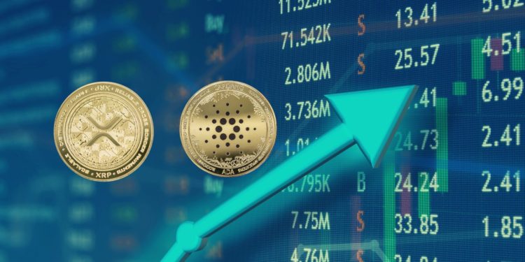 ADA And XRP Surge 43.3% And 56.8% Respectively In Past 7 Days