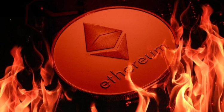 ETH Up 18% After Burning $100 Million In Fees Since EIP 1559