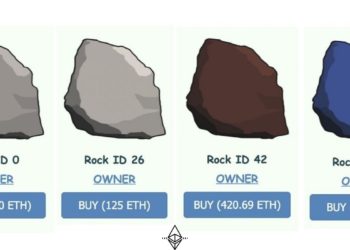 NFT Mania Continues As Someone Buys An NFT Pet Rock For $103k