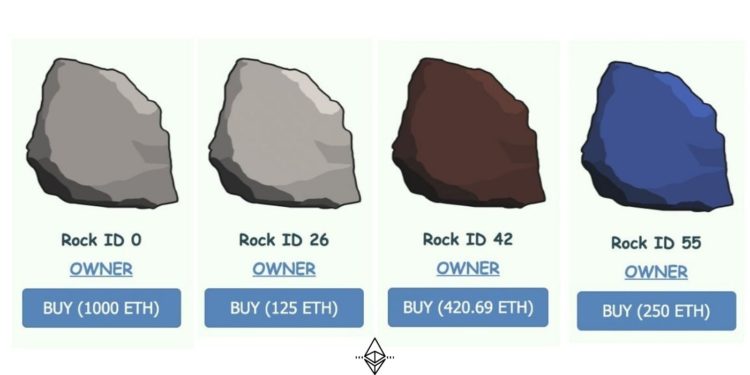 NFT Mania Continues As Someone Buys An NFT Pet Rock For $103k