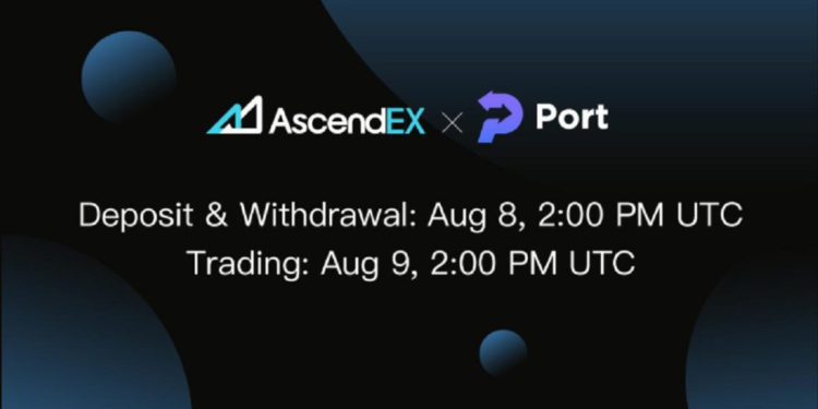 Port Finance to List on AscendEX