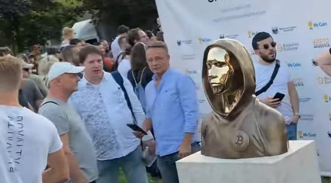 Satoshi Honored In Budapest With New Statue & ‘Secret’ Inside
