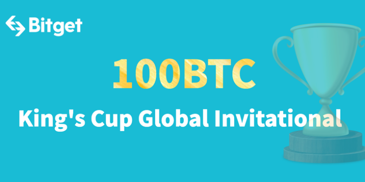 Bitget to Launch King’s Cup Global Invitational with a Prize Pool of up to 100 BTC