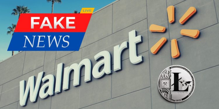 Litecoin Surges On Walmart Adoption Hoax
