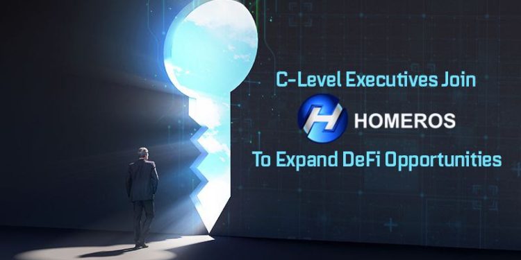 C-Level Executives Join Homeros to Expand DeFi Opportunities