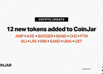 CoinJar Adds Support For 12 New Cryptos