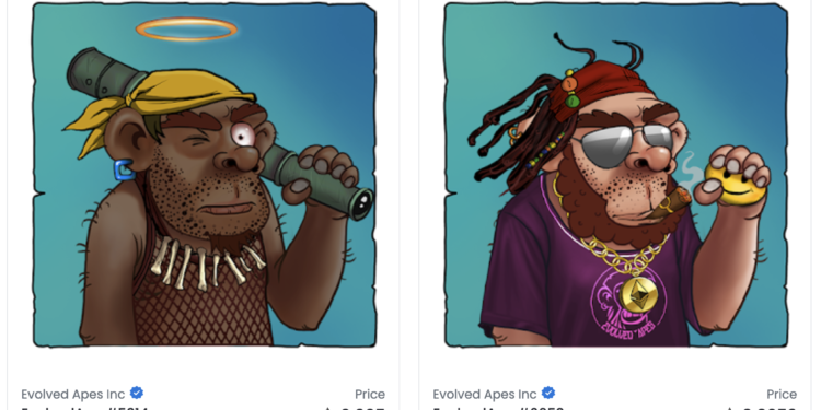 NFT Project ‘Evolved Apes’ Developer Disappears with USD 2.9M