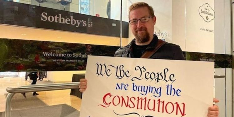 ConstitutionDAO Fails to Win the U.S. Constitution Copy on Sotheby’s Auction, after Raising Crowdfund $47M