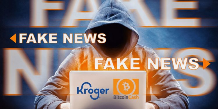 Bitcoin Cash Spikes Amid Fake Press Release Claiming Kroger Will Accept It