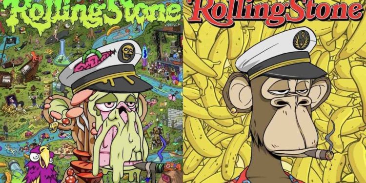 Rolling Stone Magazine Enters NFT Market In Partnership With Bored Ape Yacht Club