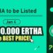 Ertha to Prime Listing Huobi on January 4th
