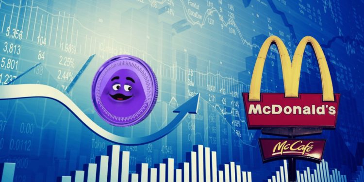 Fake Grimacecoin Jumps 285,000% After McDonald’s’ Tesla Joke