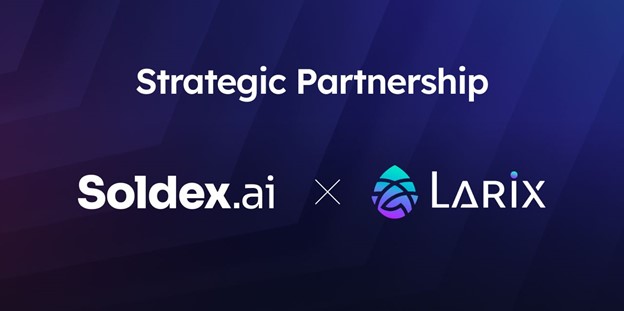 Soldex, Solana-built Decentralized Exchange Partners with Larix Protocol