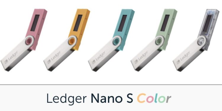 Coinstop Introduces The Ledger Nano S Colour Edition