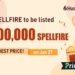 Spellfire to Huobi Primelist on January 27th