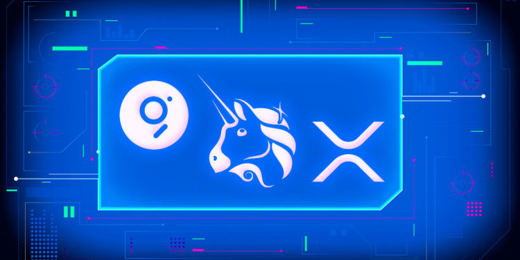 XRP, Uniswap (UNI), the Graph (GRT) and Three More Altcoins Approaching ‘Opportunity Zones’: Santiment