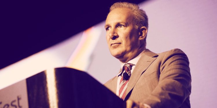 Bitcoin Detractor Peter Schiff Lays On What Will Trigger Bitcoin Recovery