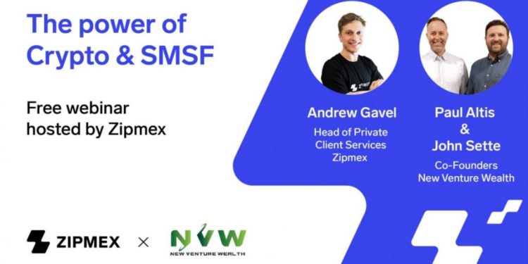 Zipmex & New Venture Wealth Lets You Charge Up Your SMSF With