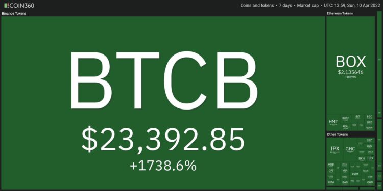 Top 10 Performing Cryptos Of The Week, 3-10 April 2022