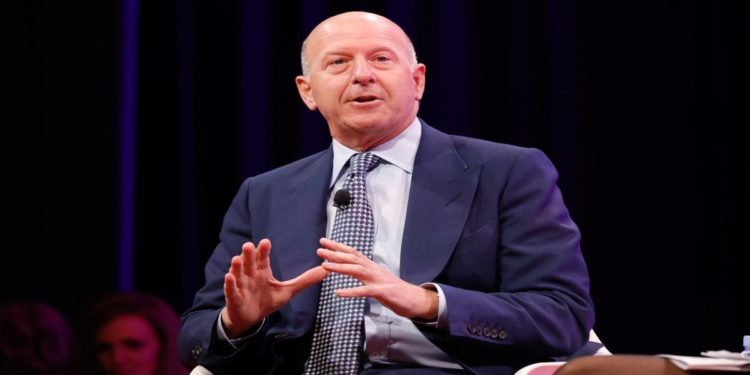 Goldman CEO “Big Believer” in Blockchain