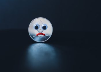 Ethereum Keeps Sliding Down, Will The Support Line of $1,100 Break?