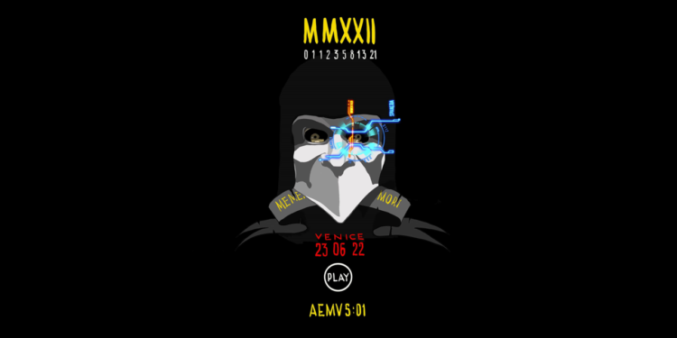 The ALTER EGO project group burned and buried the crypto market during the Art Manifesto performance in Venice to revive it with the NFT Memento Mori collection